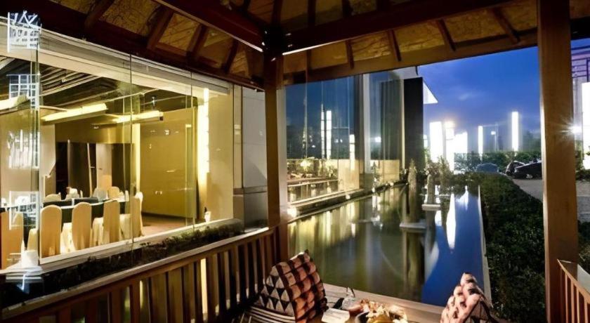 Ssaw Boutique Hotel Hangzhou Xiaoshan City Center Kültér fotó