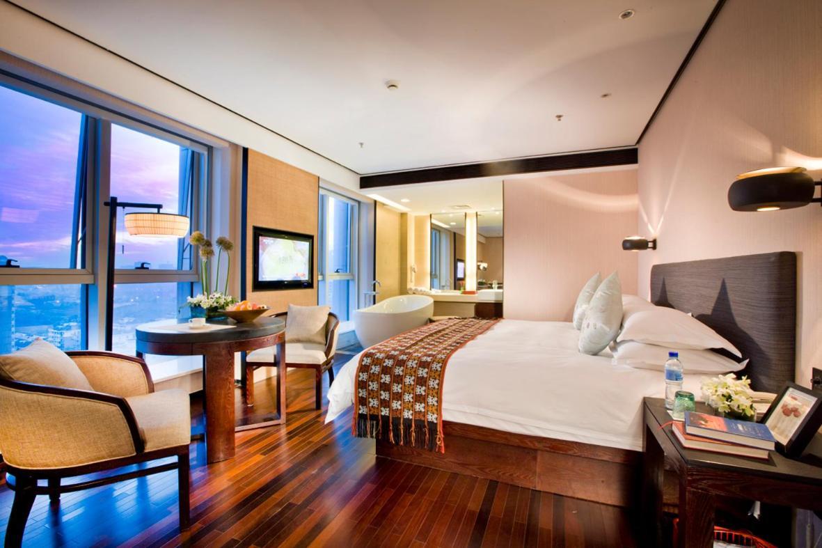 Ssaw Boutique Hotel Hangzhou Xiaoshan City Center Kültér fotó